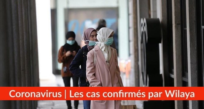 Bilan Coronavirus du 27 avril : Les cas confirmés par wilaya