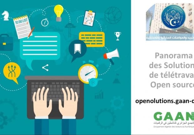 Le GAAN publie un panorama de solutions Open Source de télétravail en collaboration avec le Ministère de la Poste et des télécommunications