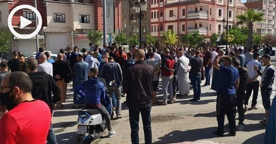Rassemblement de protestation des commerçants du marché « Dubaï » à El Eulma (Vidéo)