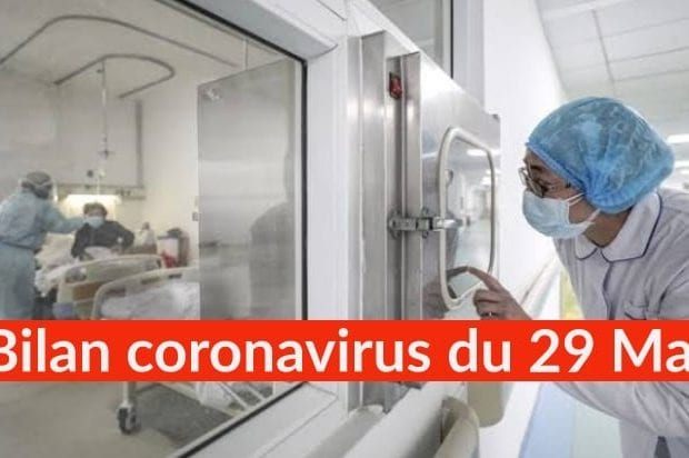Bilan coronavirus du 29 mai : Les contaminations dépassent la barre des 9000 cas