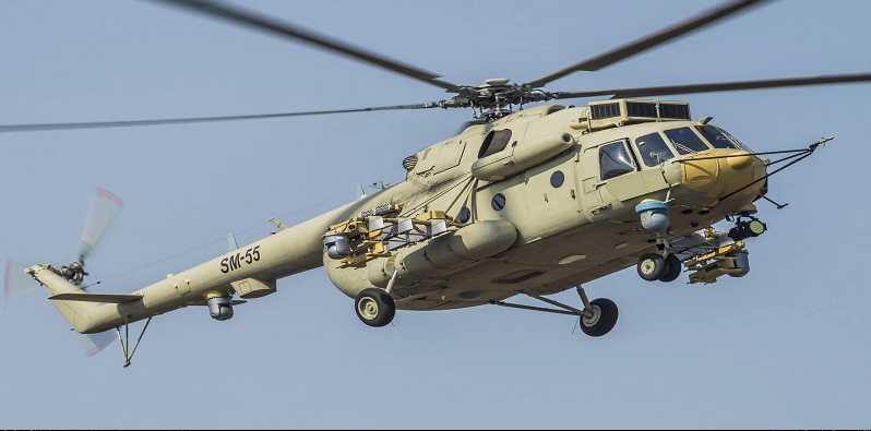 L’Algérie réceptionne 42 Hélicoptères modernisés en Russie