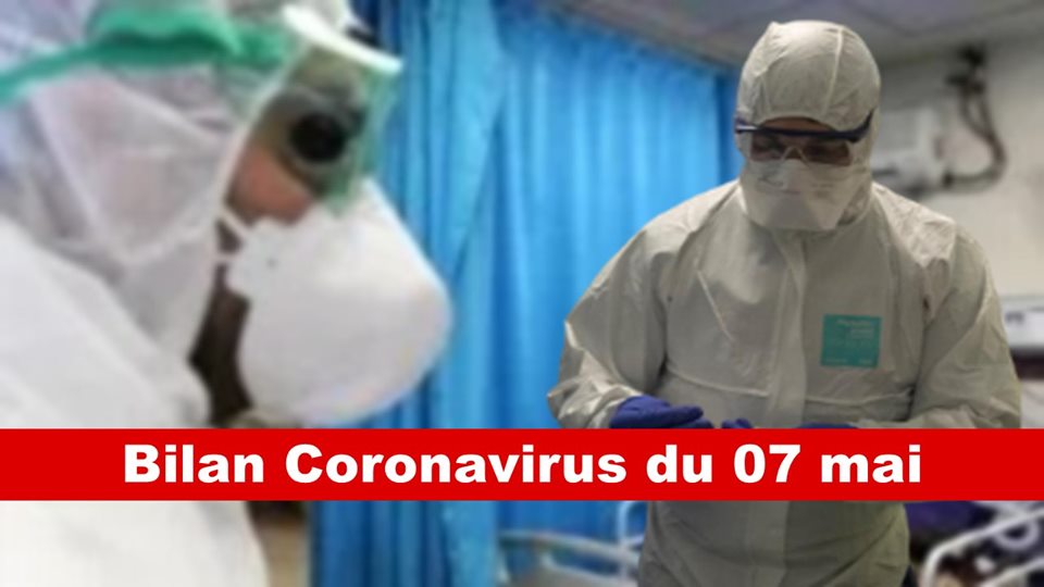 Coronavirus Algérie : 7 nouveaux décès et 126 cas guéris au bilan du 07 mai