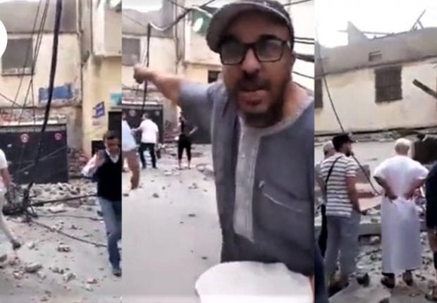 Alger : Un mur s’effondre sur des voitures à Belouizdad (Vidéo)