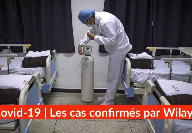 Bilan Coronavirus du 11 mai : Les cas confirmés par wilaya