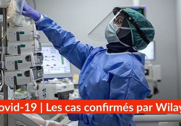 Bilan Coronavirus du 16 mai : Les cas confirmés par wilaya