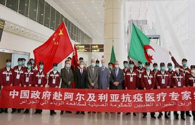 Coronavirus Algérie : Arrivée de l’équipe d’experts médicaux envoyée par la Chine