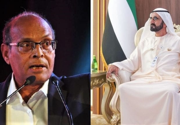 Les graves accusations de Marzouki contre les Émirats arabes unis