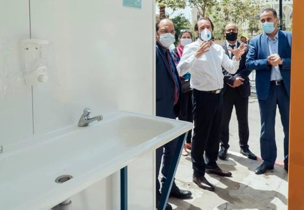ACTARIS offre 20 cabines lave mains à la wilaya de Blida (Vidéo)