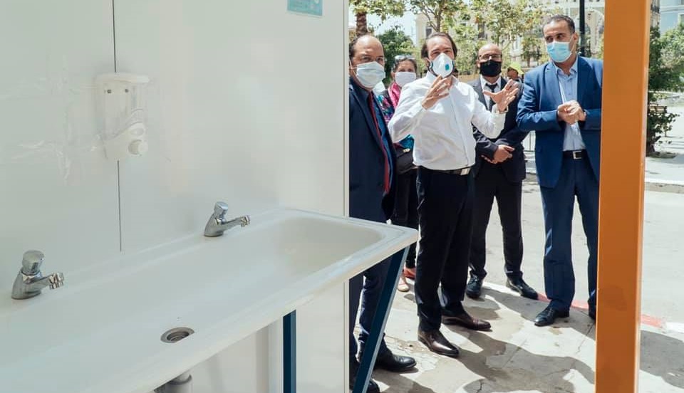ACTARIS offre 20 cabines lave mains à la wilaya de Blida (Vidéo)
