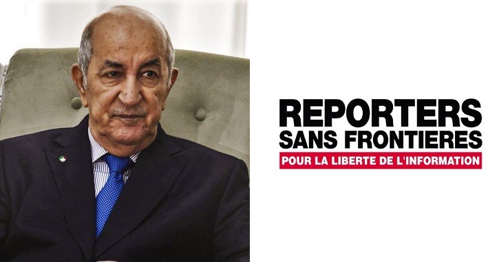 Tebboune défend la liberté de la presse et critique RSF