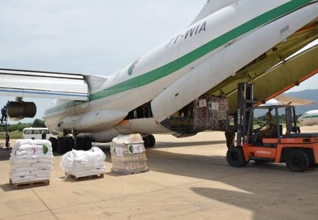 L’Algérie envoie une aide humanitaire au Niger