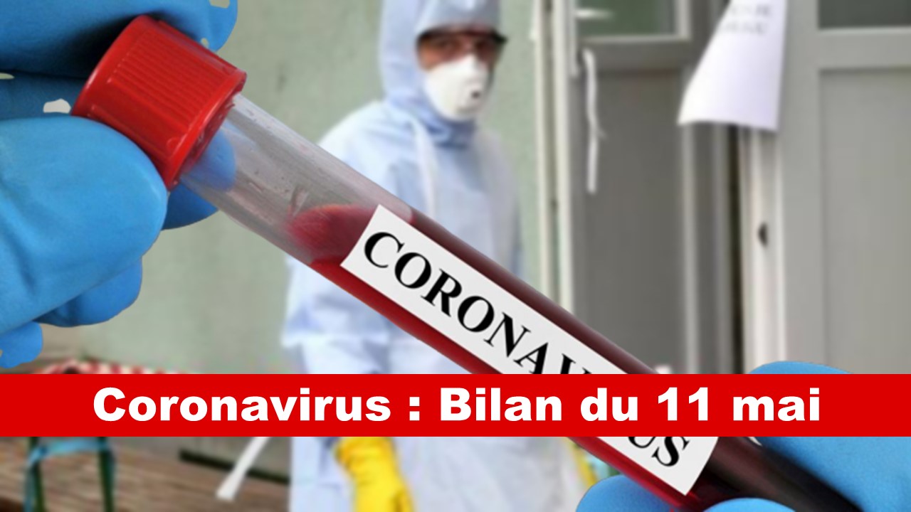 Bilan Coronavirus du 11 mai : Baisse des décès et hausse des guérisons