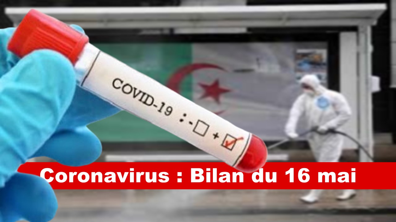 Bilan coronavirus du 16 mai : 6821 cas confirmés dont 542 décès