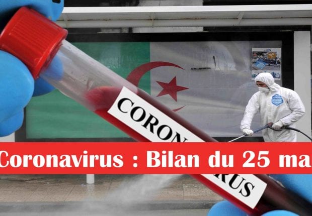 Coronavirus Algérie : 09 décès et hausse des contaminations au bilan du 25 mai