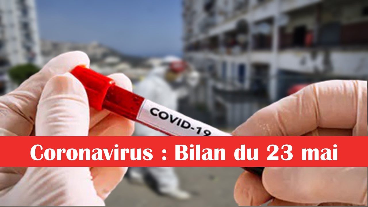 Coronavirus Algérie : 8113 cas confirmés et 592 décès au bilan du 23 mai