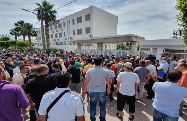 Sit in des commerçants à Béjaïa