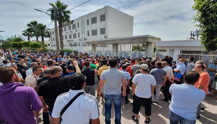 Sit in des commerçants à Béjaïa