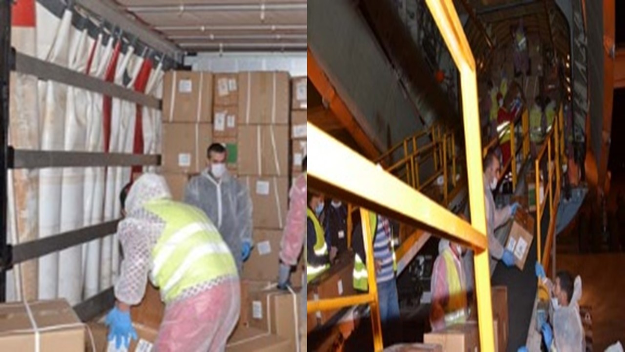 Coronavirus Algérie : arrivée d’un don d’équipements médicaux en provenance de Chine