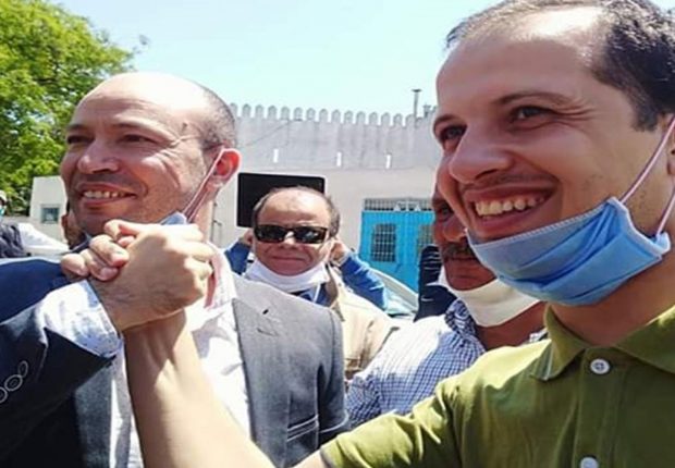 Les déclarations de Fersaoui et Brahim Daouadji à leur sortie de prison