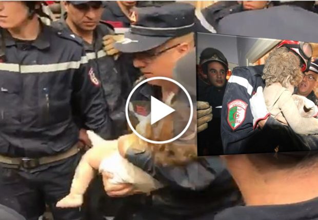 Effondrement de l’immeuble à Hussein Dey : une fillette de 2 ans retirée des décombres