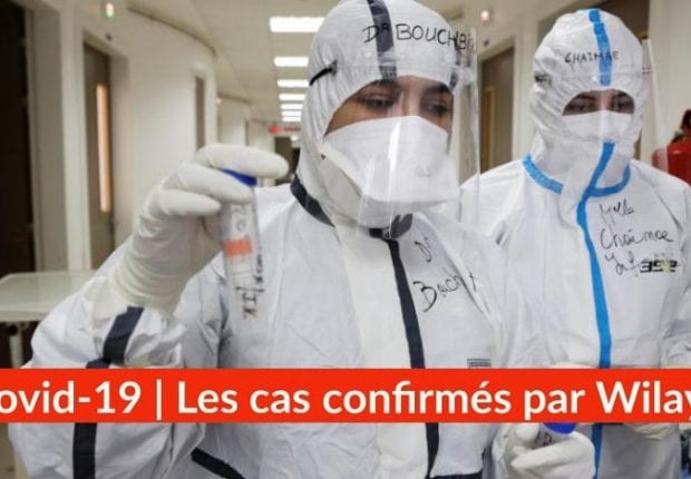 Bilan Coronavirus du 14 mai : Les cas confirmés par wilaya