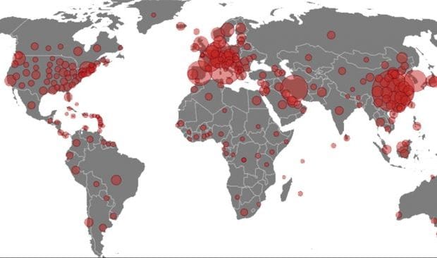 Coronavirus : Point sur la situation dans le monde- 05 mai 2020