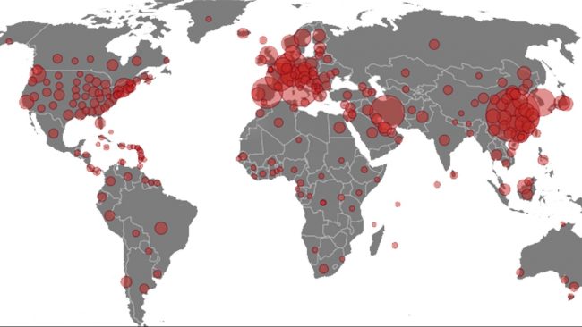 Coronavirus : Point sur la situation dans le monde- 05 mai 2020