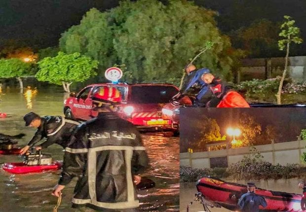 Inondations à Oran : Un décès et plusieurs dégâts matériels