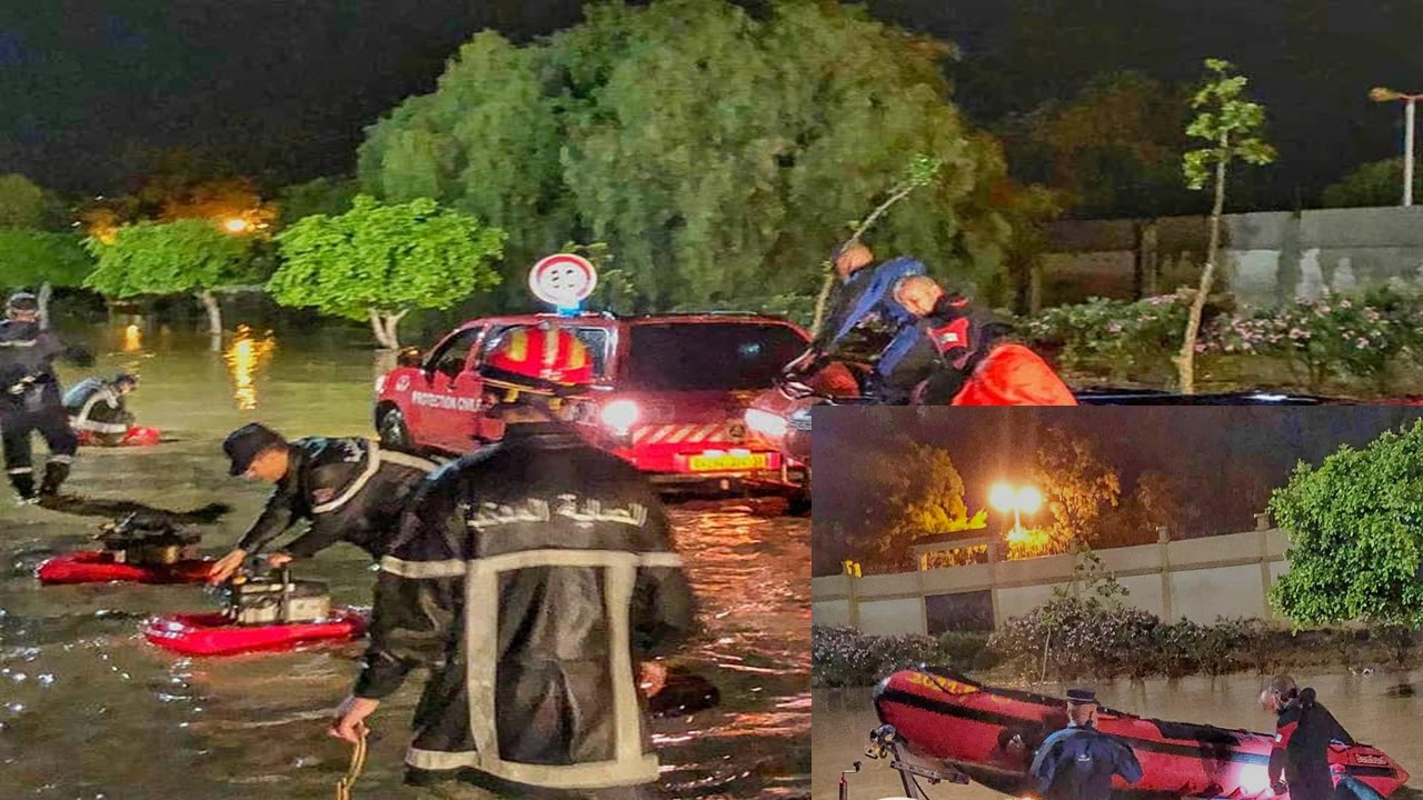 Inondations à Oran : Un décès et plusieurs dégâts matériels