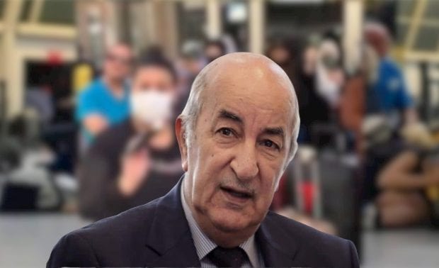 Tebboune ordonne la prise en charge des algériens bloqués à l’étranger