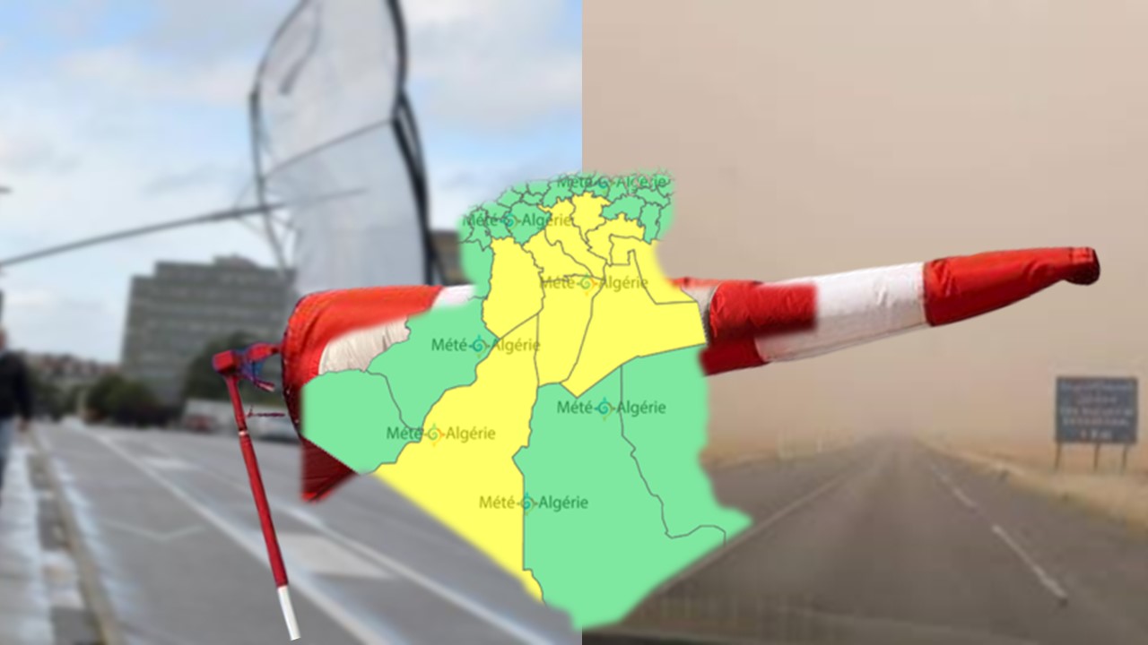 Météo : Vents violents et vents de sable sur plusieurs régions du pays