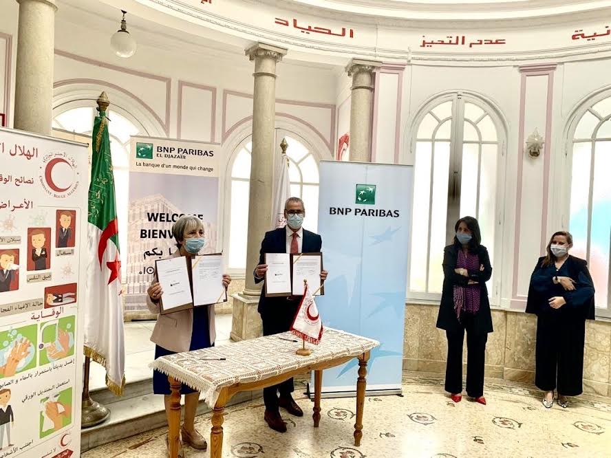 Covid-19 : BNP Paribas El Djazaïr fait un don de plus de 16 millions de dinars d’équipements et matériels médicaux aux hôpitaux algériens