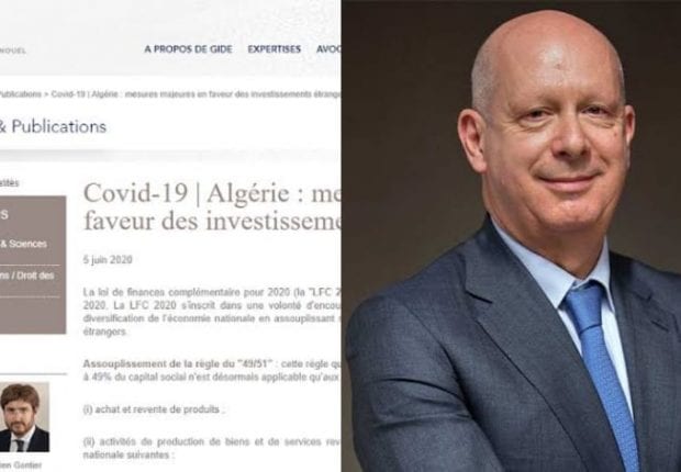 Quand un cabinet d’affaires français fait l’éloge de la LFC 2020