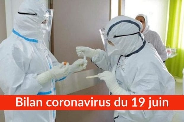 Bilan coronavirus du 19 juin : Les contaminations et les décès à la hausse