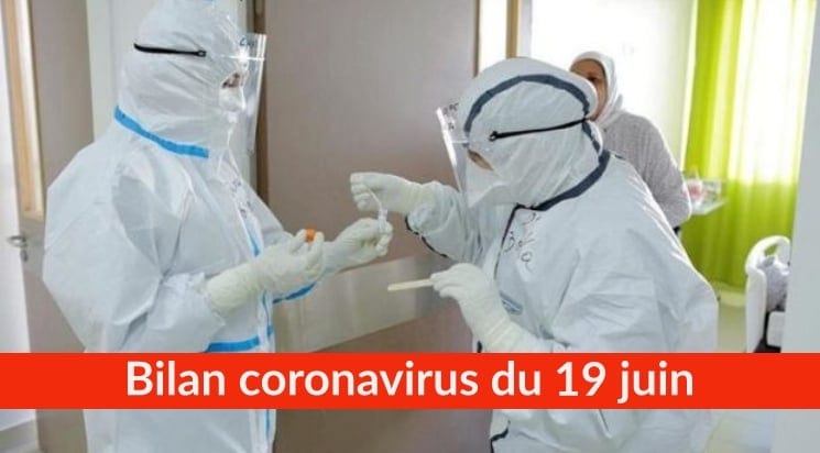 Bilan coronavirus du 19 juin : Les contaminations et les décès à la hausse