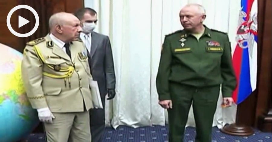 Chengriha remet une lettre à l’attention de Poutine de la part de Tebboune (Vidéo)