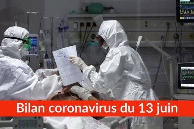 Bilan coronavirus du 13 juin : Les contaminations repartent à la hausse