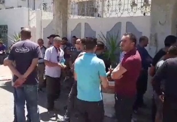 Rassemblement de protestation des transporteurs à Béjaïa