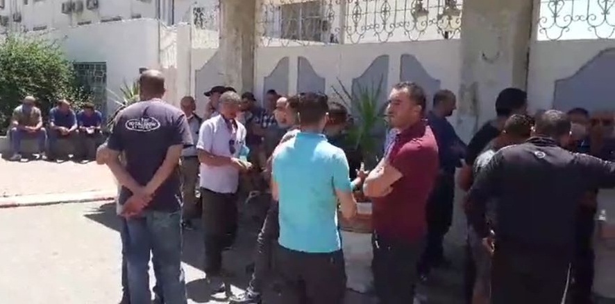 Rassemblement de protestation des transporteurs à Béjaïa