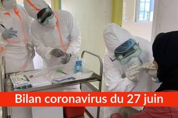 Bilan coronavirus du 27 juin : Nouveau record de contamination en Algérie