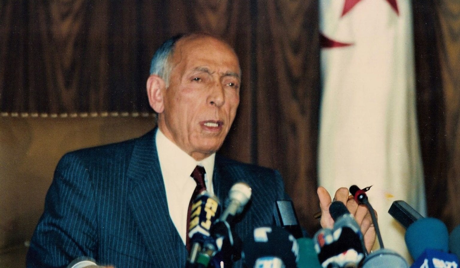 Hommage au président Mohamed Boudiaf, assassiné le 29 juin 1992