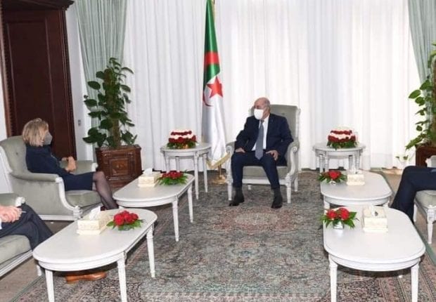 Tebboune reçoit l&rsquo;ambassadrice d&rsquo;Allemagne en Algérie