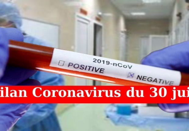 Contaminations, guérisons, Décès : le bilan détaillé du coronavirus au 30 juin