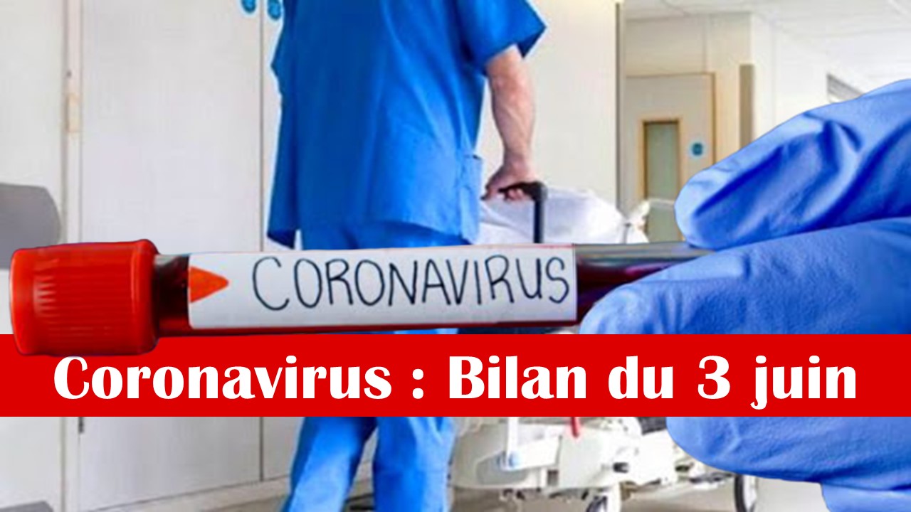 Bilan Coronavirus 3 juin : 151 nouveaux guéris, les décès à la baisse