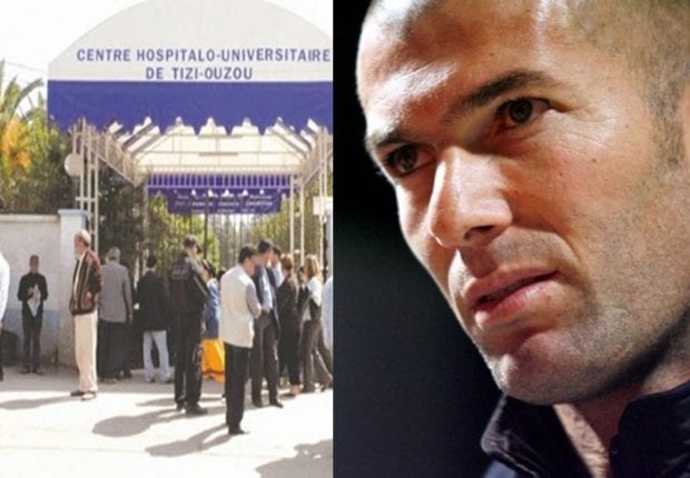 Coronavirus Algérie : la fondation Zidane fait don au CHU de Tizi Ouzou