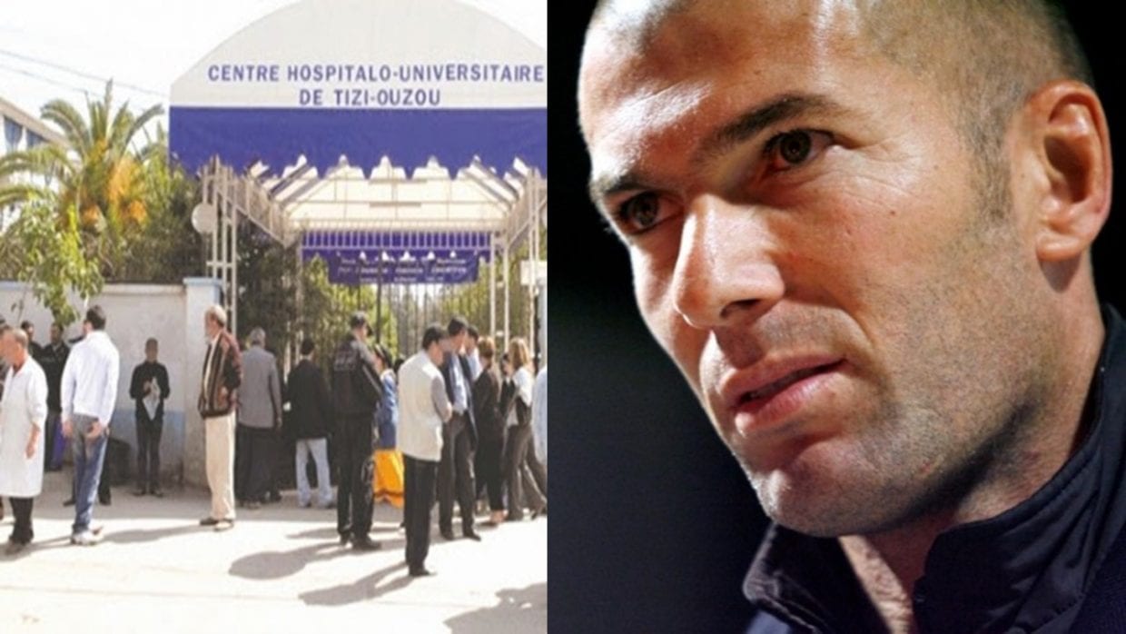 Coronavirus Algérie : la fondation Zidane fait don au CHU de Tizi Ouzou