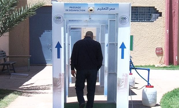Coronavirus : « Les couloirs de désinfection peuvent entraîner des complications pleuro-pulmonaires »