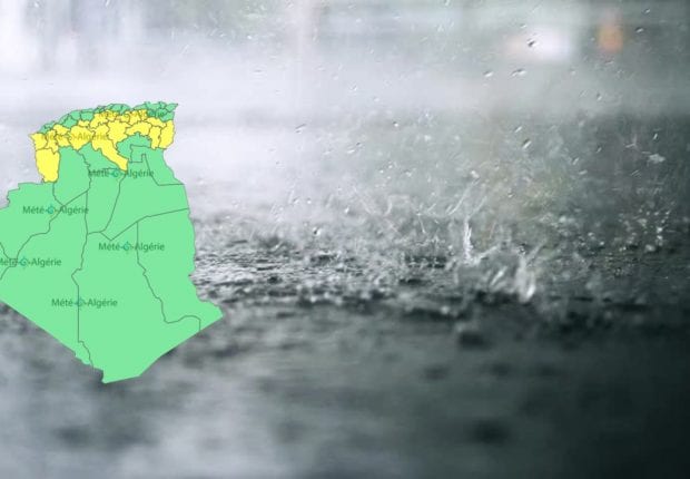 Alerte météo : Orages et pluies sur plusieurs wilayas du pays
