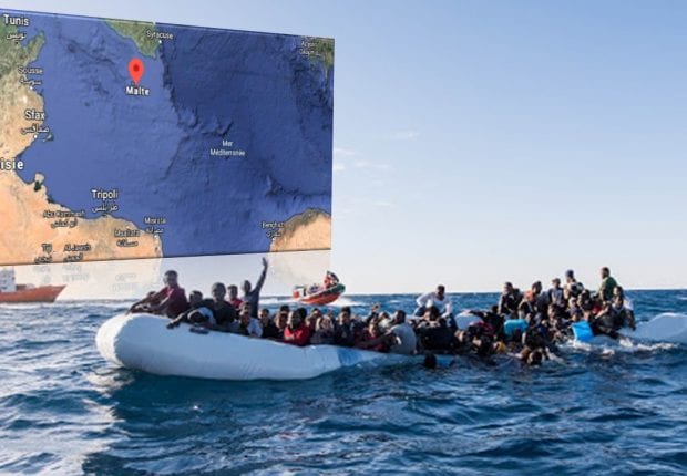 425 migrants bloqués en dehors des eaux territoriales maltaises