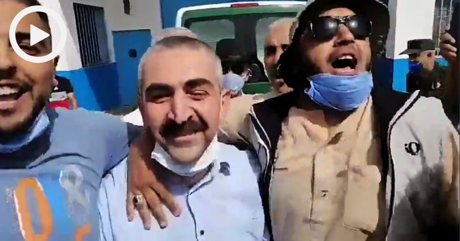 Moment de sortie de Samir Belarbi de la prison (Vidéo)